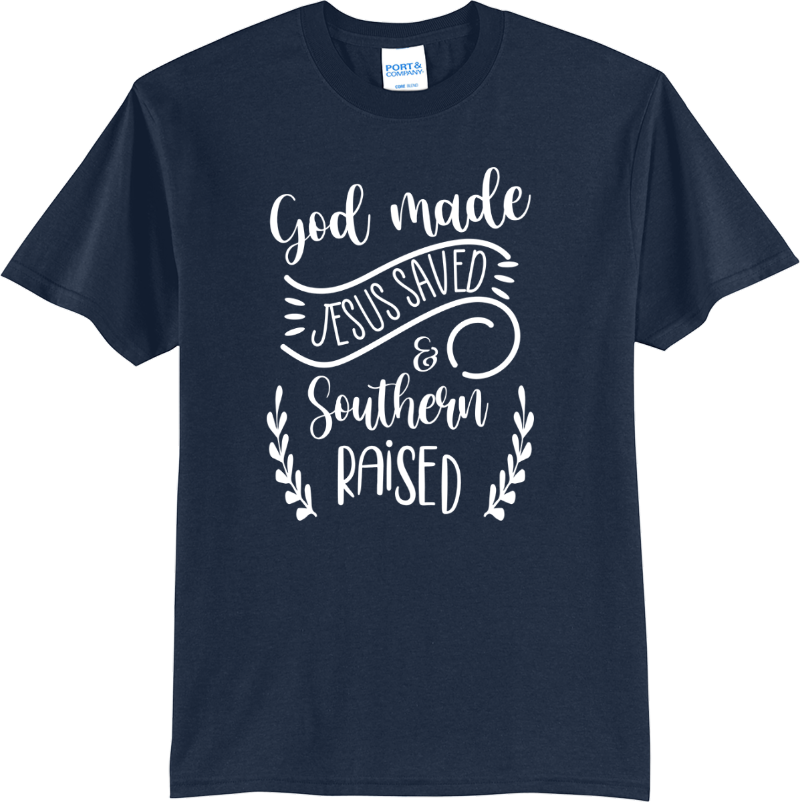 God Made Jesus Saved - True Navy
