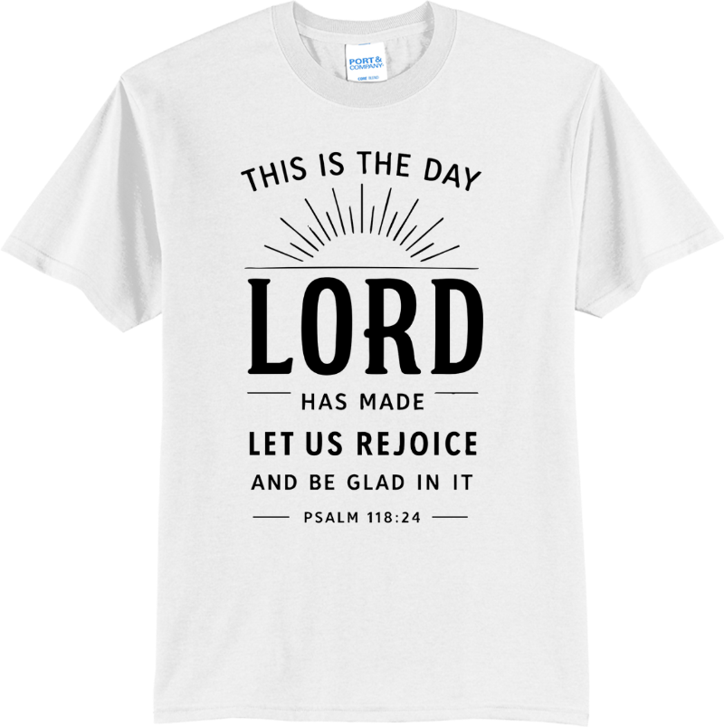 This Is the Day - White