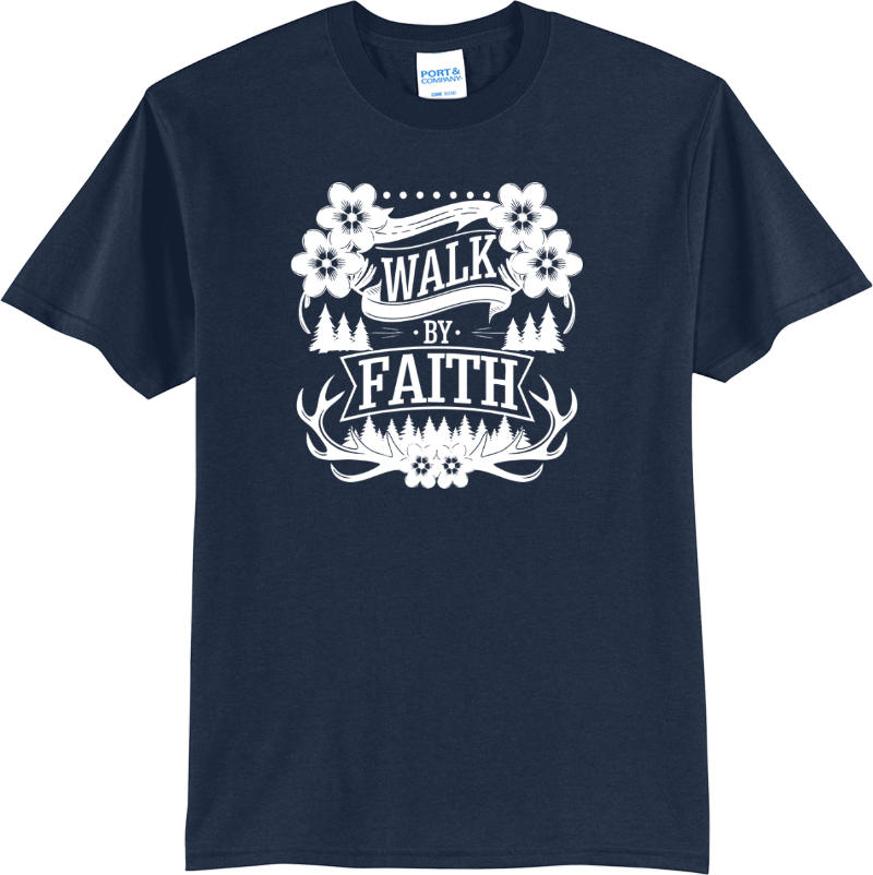 Walk by Faith - True Navy