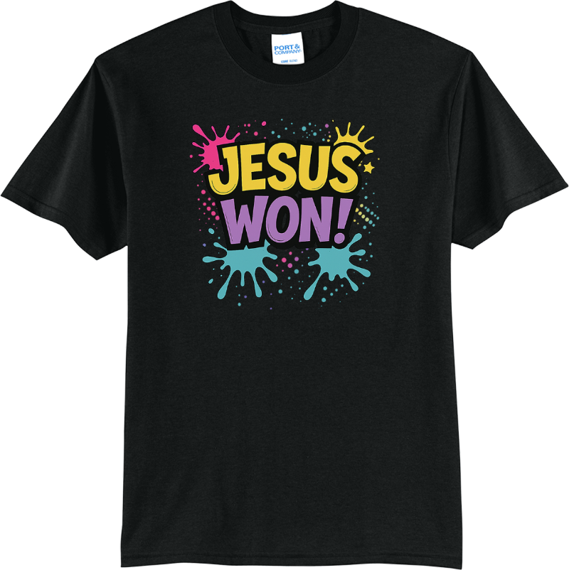 Jesus Won! - Jet Black