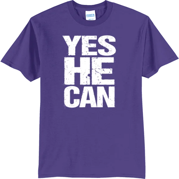 Yes He Can - Purple