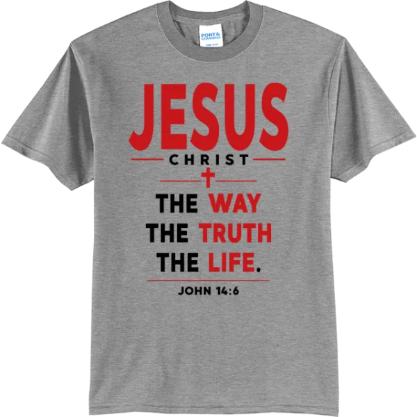 Jesus Saves - Athletic Heather