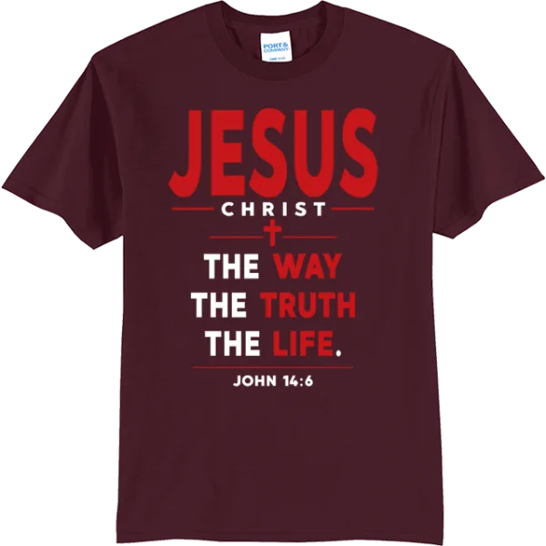 Jesus Saves - Athletic Maroon