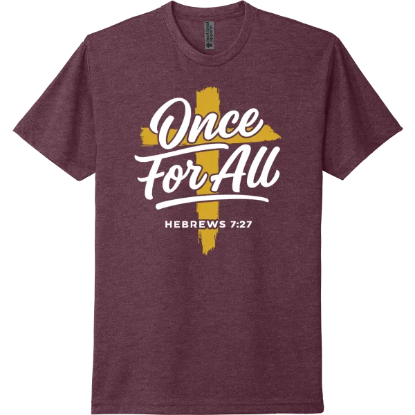 Once For All - Heather Maroon