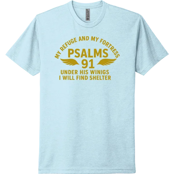 Under His Wings (Psalms 91) - Ice Blue