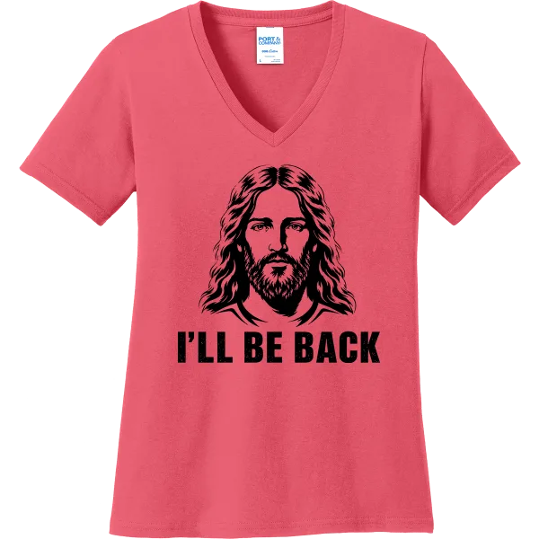 I’ll Be Back - coral