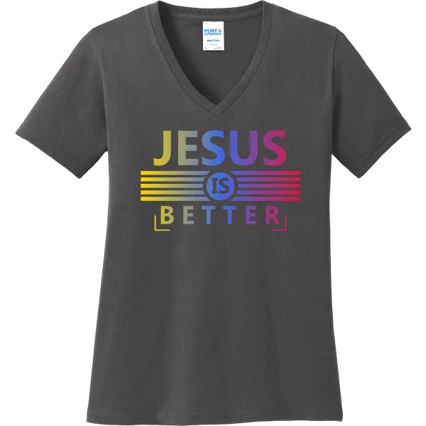 Jesus Is Better - charcoal