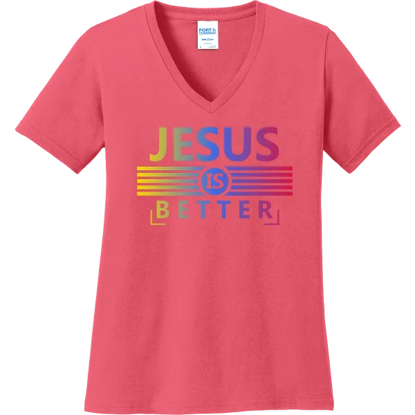 Jesus Is Better - coral