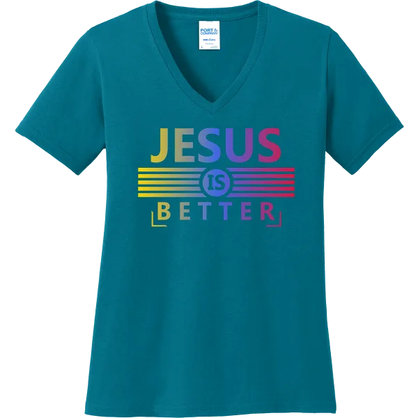Jesus Is Better - teal