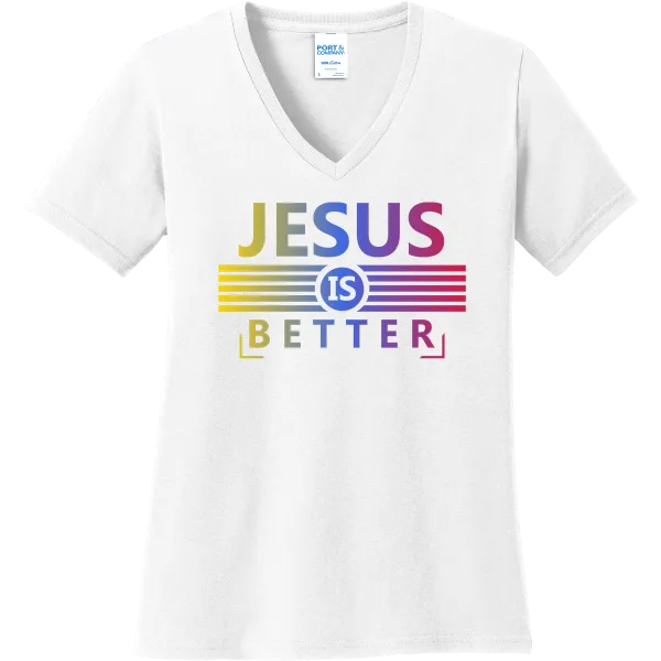 Jesus Is Better - white