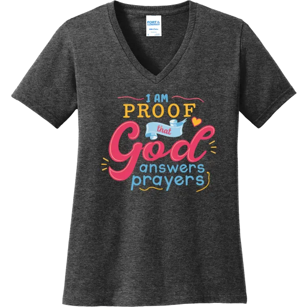 I Am Proof God Answers Prayers - darkhthrgrey