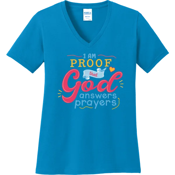 I Am Proof God Answers Prayers - sapphire