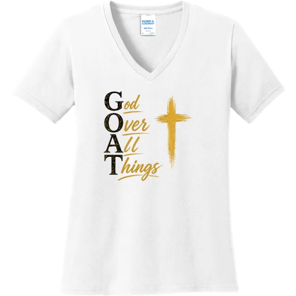 God Over All Things - white