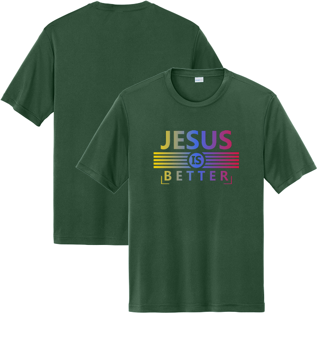 Performance Short Sleeve Tee for design 001003