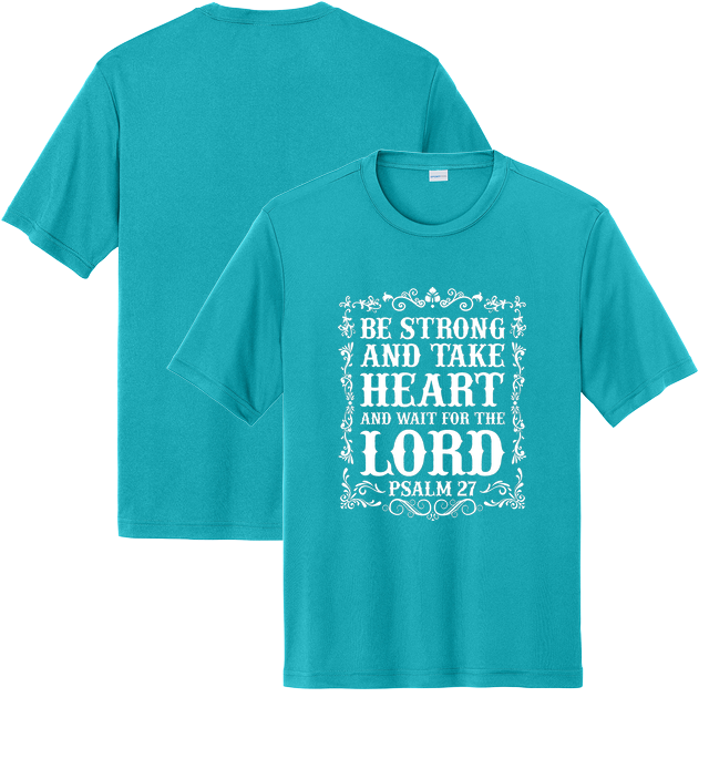 Performance Short Sleeve Tee for design 001004