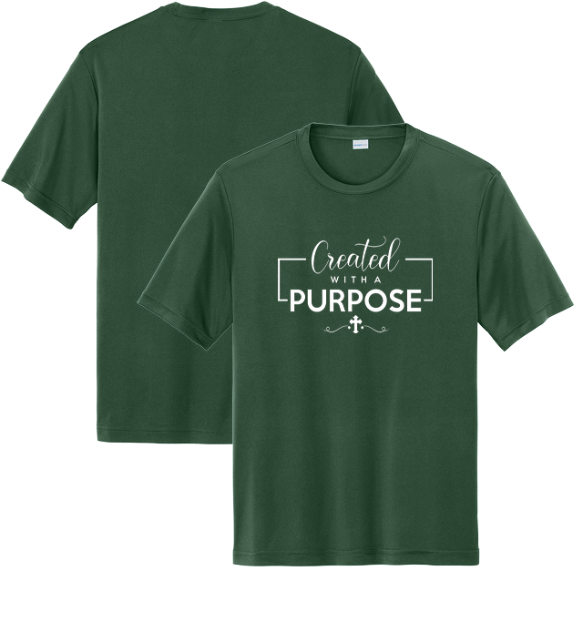 Performance Short Sleeve Tee for design 001006