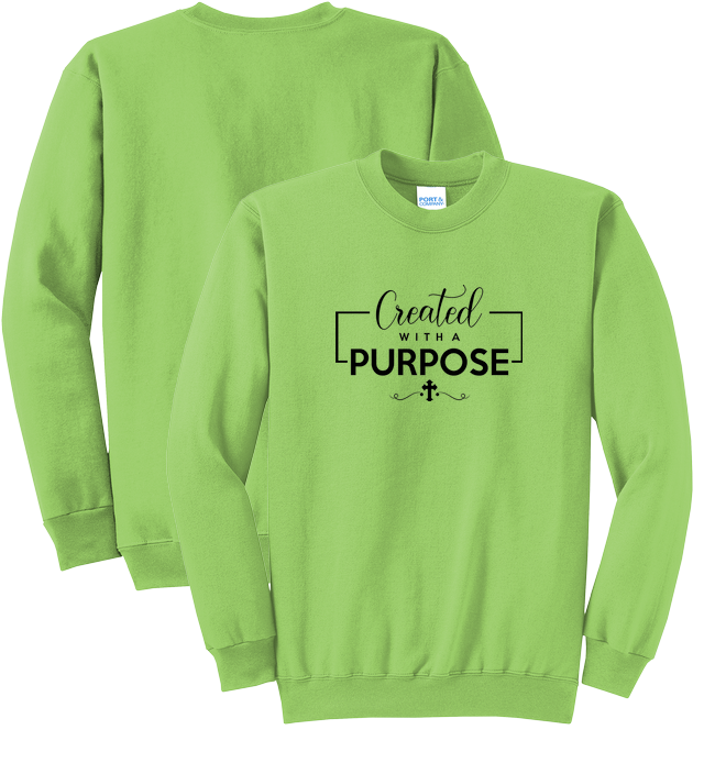 Crewneck Sweatshirt for design 001006