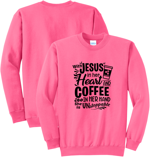 Crewneck Sweatshirt for design 001007
