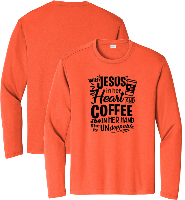 Long Sleeve Tee for design 001007