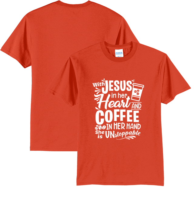 Core Blend Tee for design 001007