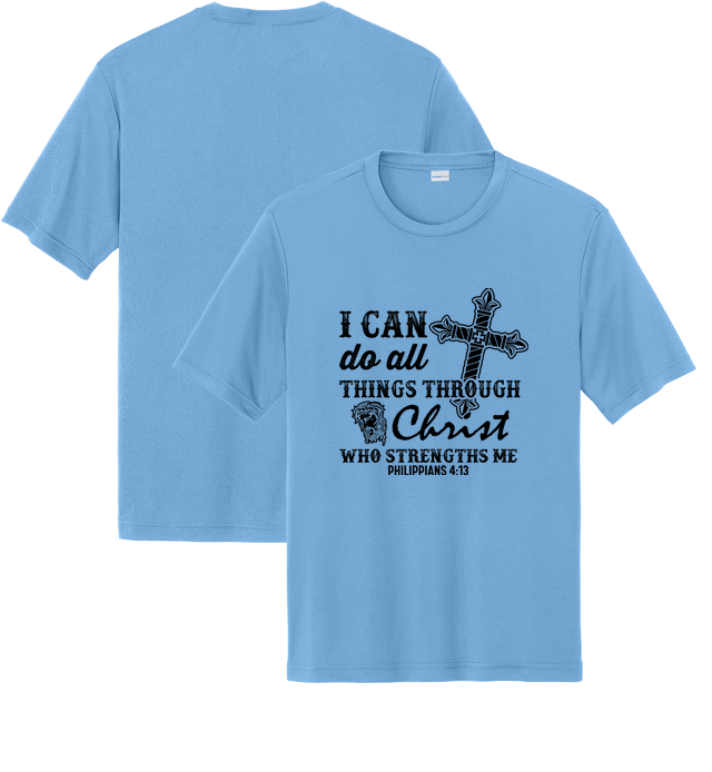 Performance Short Sleeve Tee for design 001017