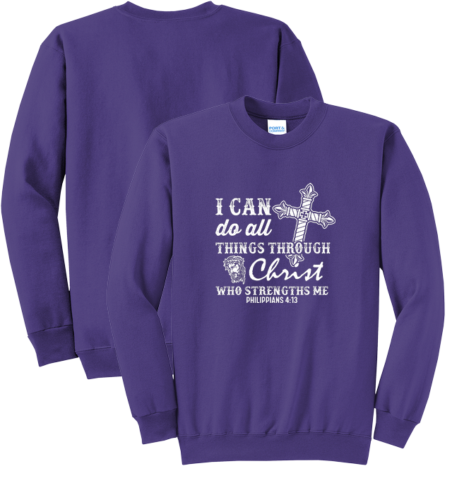 Crewneck Sweatshirt for design 001017