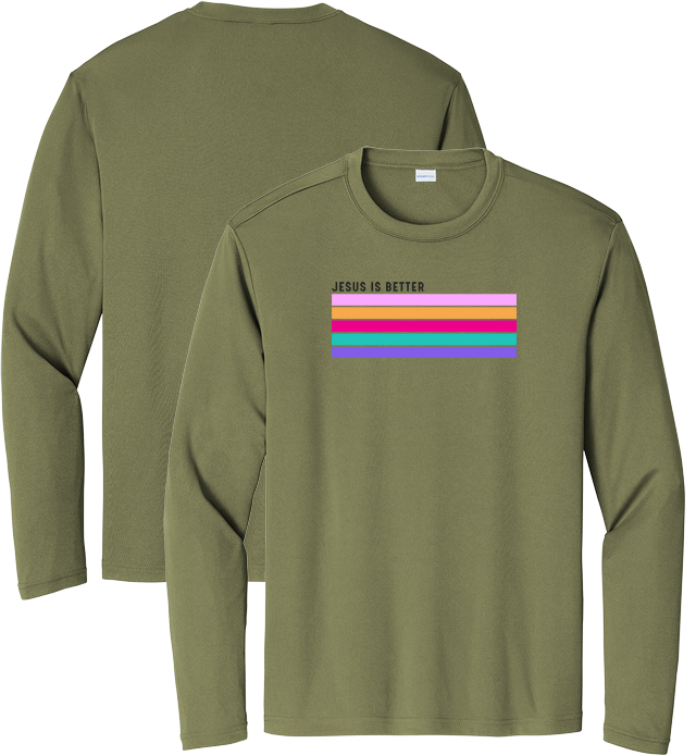 Long Sleeve Tee for design 001018