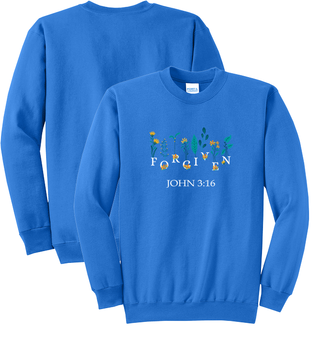 Crewneck Sweatshirt for design 001019