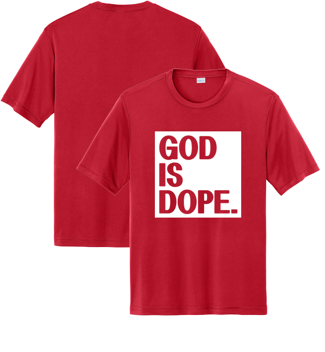 Performance Short Sleeve Tee for design 001023