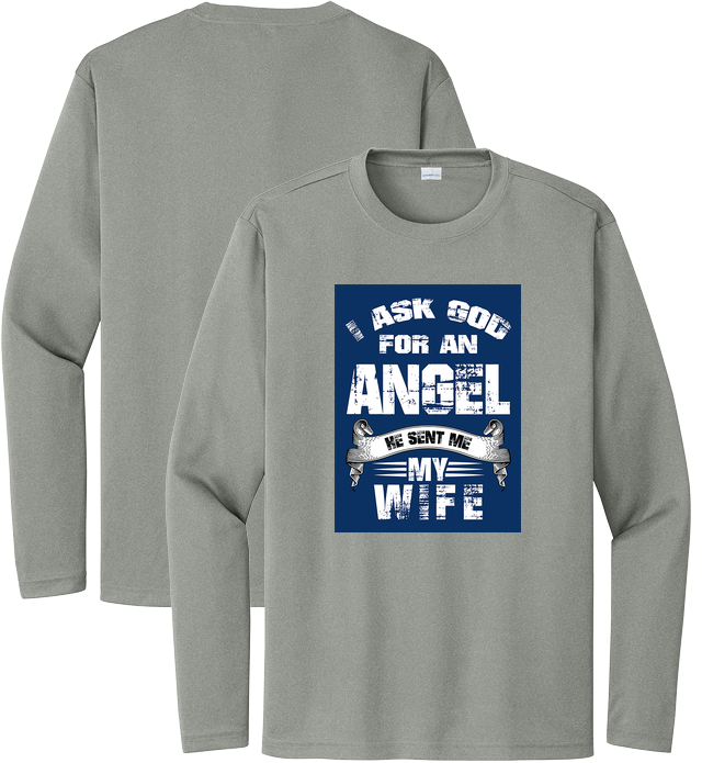 Long Sleeve Tee for design 001024