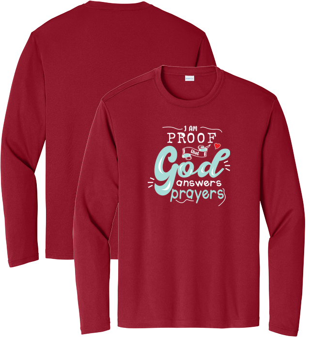 Long Sleeve Tee for design 001028