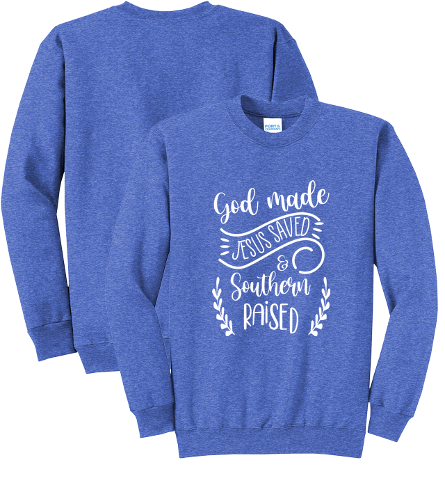 Crewneck Sweatshirt for design 001030