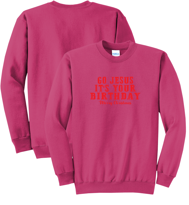 Crewneck Sweatshirt for design 001038