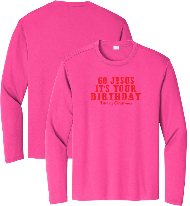 Long Sleeve Tee for design 001038