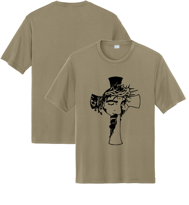 Performance Short Sleeve Tee for design 001044