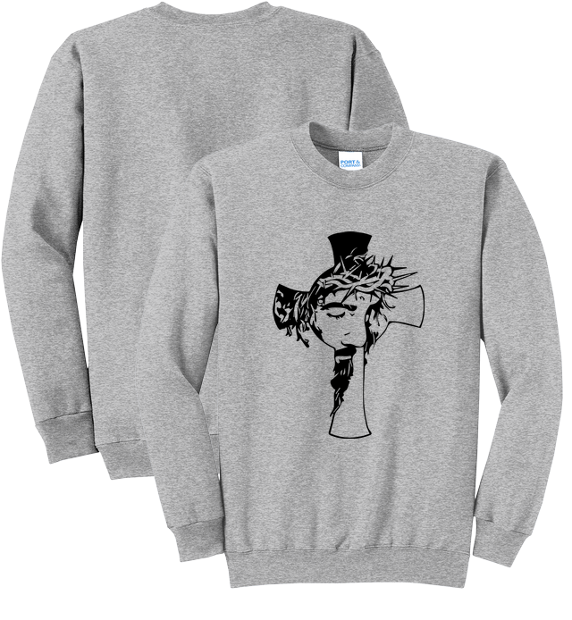 Crewneck Sweatshirt for design 001044