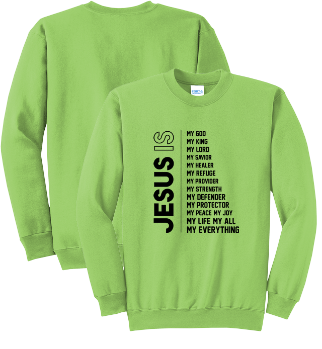 Crewneck Sweatshirt for design 001048