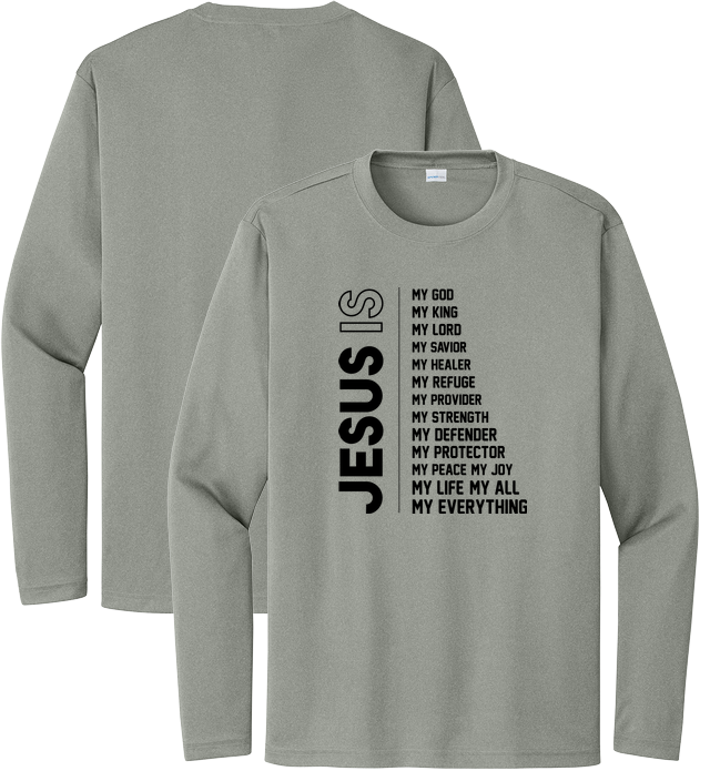 Long Sleeve Tee for design 001048