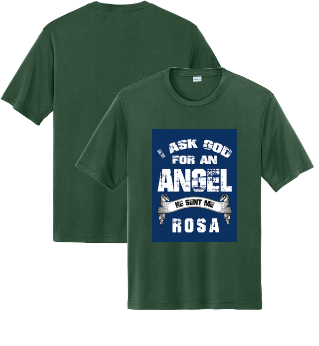 Performance Short Sleeve Tee for design 001052