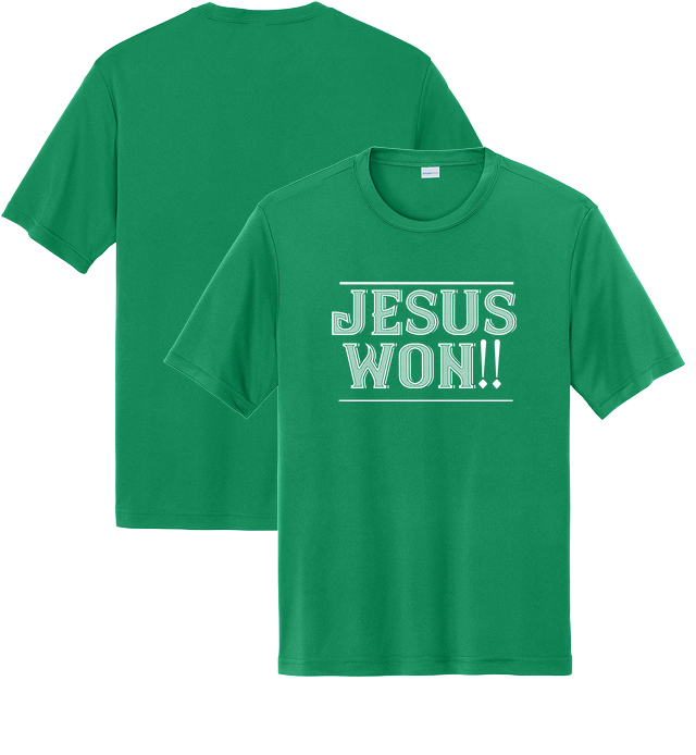 Performance Short Sleeve Tee for design 001054