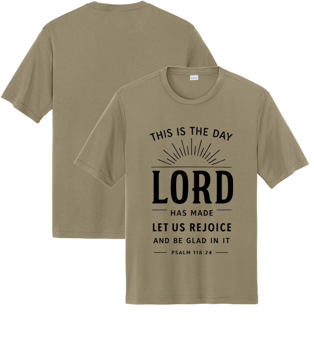 Performance Short Sleeve Tee for design 001055