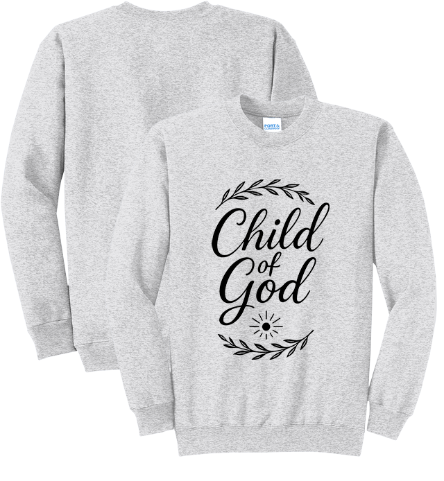 Crewneck Sweatshirt for design 001056