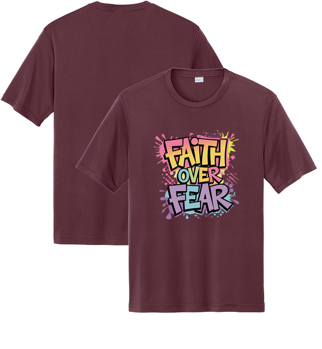 Performance Short Sleeve Tee for design 001058