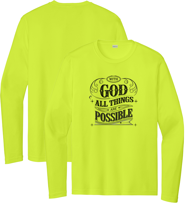 Long Sleeve Tee for design 001062