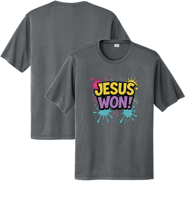 Performance Short Sleeve Tee for design 001064