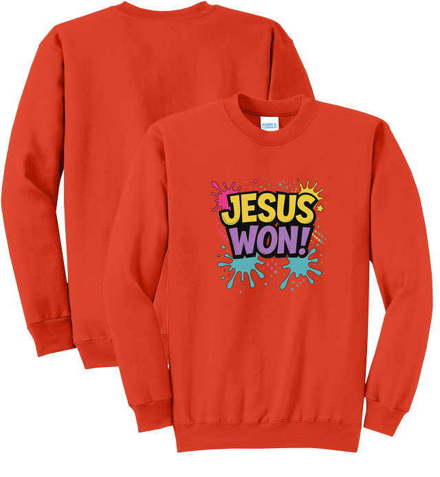 Crewneck Sweatshirt for design 001064