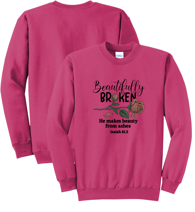 Crewneck Sweatshirt for design 001065