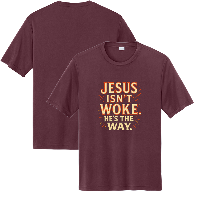 Performance Short Sleeve Tee for design 001066