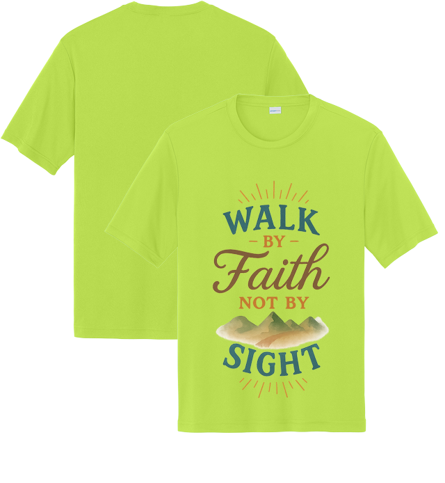 Performance Short Sleeve Tee for design 001069