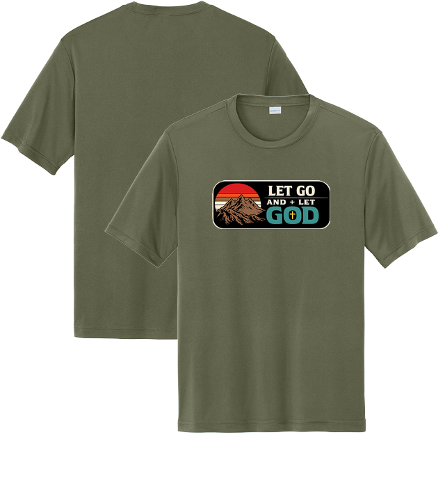 Performance Short Sleeve Tee for design 001071